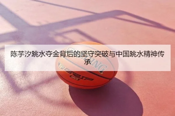 陈芋汐跳水夺金背后的坚守突破与中国跳水精神传承