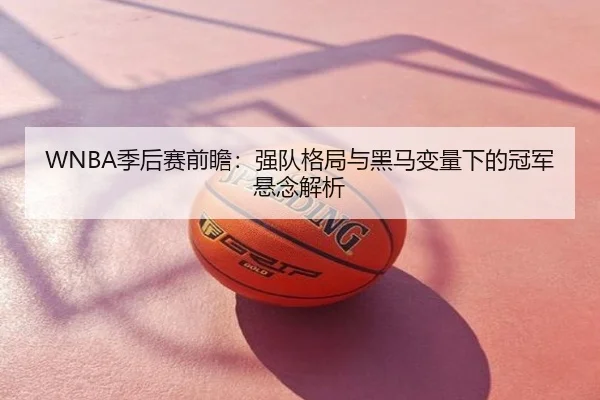 WNBA季后赛前瞻：强队格局与黑马变量下的冠军悬念解析